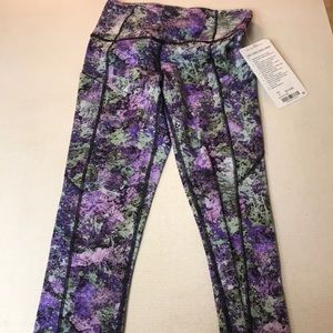 NWT Lulu Lemon Fast and Free Crop II